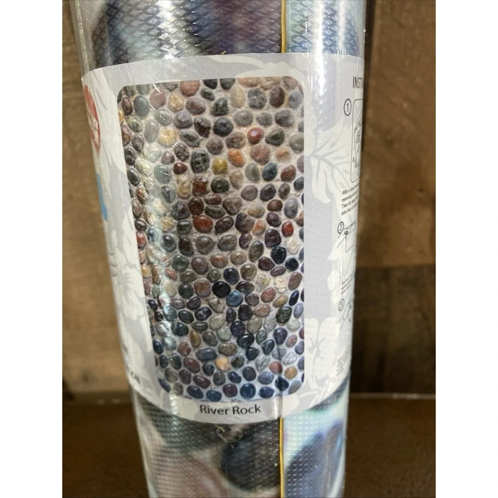 KAHUNA GRIP NON-SLIP BATH / SHOWER MAT River Rock 14 X‎ 27 SIZE ~ New